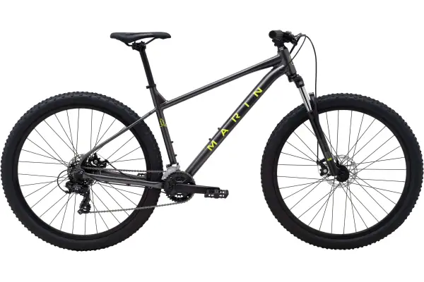 Велосипед 27,5 Marin BOLINAS RIDGE 1 рама - M Charcoal Yellow B6 - Магазин ВелоБуча