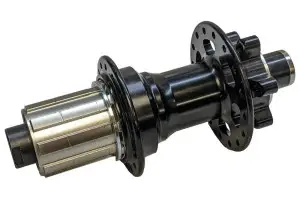Втулка задн. Quando KT-XF4R 12x142MM, 32H 11S, 6 болтів, чорна - Магазин ВелоБуча