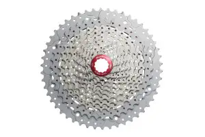 Касета 11-k 11-51T SUN RACE MX8 MTB, алюмінієвий павук, Metallic Silver - Магазин ВелоБуча