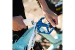 Педали Crankbrothers STAMP 1 (GEN. 2), размер S (37-43 eu), синие - Магазин ВелоБуча