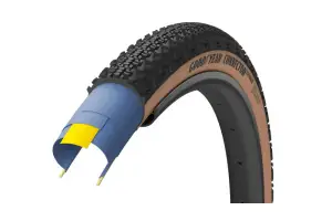 Покришка 700x40 (40-622) GoodYear CONNECTOR tubeless complete, folding, black/tan, 120tpi