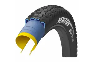 Покрышка 29x2.4 (61-622) GoodYear NEWTON MTR tubeless complete, folding, black
