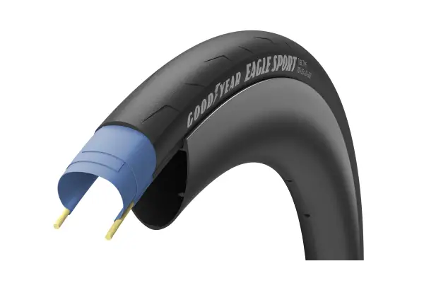 Покришка 700x32 (32-622) GoodYear Eagle Sport Tube Type Folding Black, 60tpi - Магазин ВелоБуча