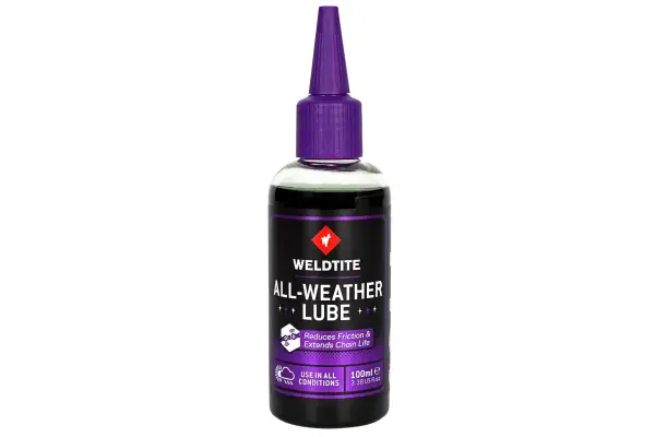 Смазка для цепи Weldtite 03047X ALL-WEATHER LUBE, 100мл - Weldtite - Магазин ВелоБуча Смазка для цепи Weldtite 03047X ALL-WEATHER LUBE, 100мл - Магазин ВелоБуча