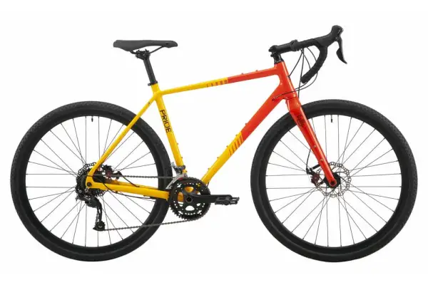 Велосипед 28 Pride ROCX 8.2 CF рама - S 2024 жовтий - Магазин ВелоБуча