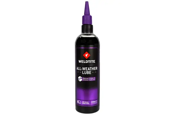 Мастило для ланцюга Weldtite 03074X ALL-WEATHER LUBE, 400мл - Магазин ВелоБуча