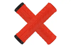 Грипсы Lizard Skins CHARGER EVO 136мм, с одним замком, Fire Red - Магазин ВелоБуча