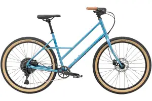Велосипед 27,5 Marin Larkspur 1 рама - S Gloss Metallic Blue/Metallic Dark Blue A5 - Магазин ВелоБуча