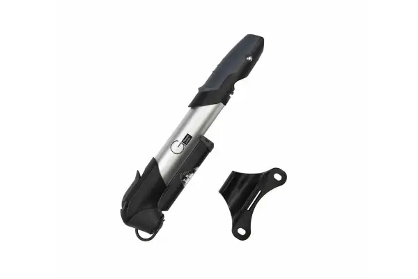 Мининасос Green Cycle GPM-196P алюминиевый с манометром, presta+schreder, серебро - Green Cycle - Магазин ВелоБуча Мининасос Green Cycle GPM-196P алюминиевый с манометром, presta+schreder, серебро - Магазин ВелоБуча