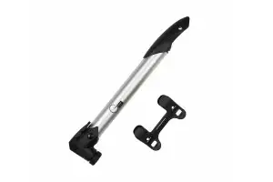 Мінінасос Green Cycle GPM-219 алюмінієвий, presta+schrader, 120psi, срібло - Магазин ВелоБуча