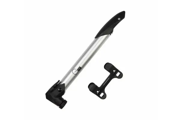 Мінінасос Green Cycle GPM-219 алюмінієвий, presta+schrader, 120psi, срібло - Магазин ВелоБуча