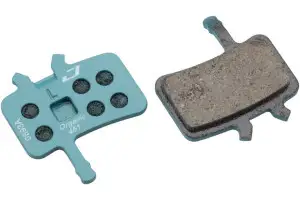 Колодки тормозные диск JAGWIRE Organic Sport Disc DCA764 (2 шт) - Avid® BB7, All Juicy Models Blue