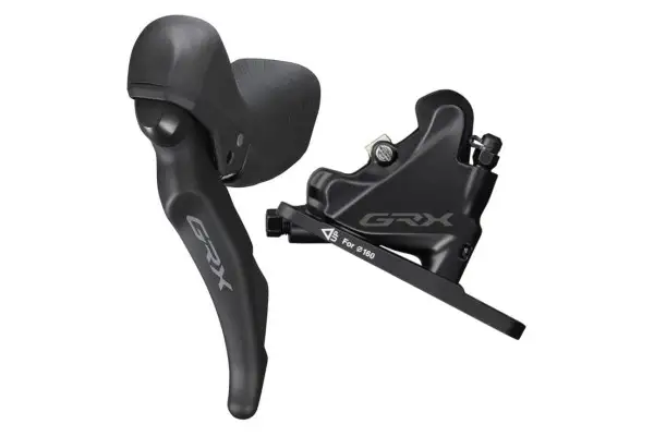 Моноблок лівий Shimano ST-RX600-L GRX, Dual Control, 2 ск. + каліпер Shimano BR-RX400 (ОЕМ, без упаковки) - Магазин ВелоБуча