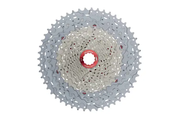 Касета 12-k 11-51T SUN RACE MZ903 MTB алюмінієвий павук, Metallic Silver - Магазин ВелоБуча