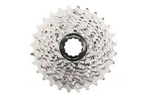 Кассета 10-k 11-28T SUN RACE RS алюминиевый паук, Metallic Silver - Магазин ВелоБуча