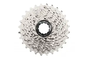 Касета 10-k 11-28T SUN RACE RS алюмінієвий павук, Metallic Silver - Магазин ВелоБуча