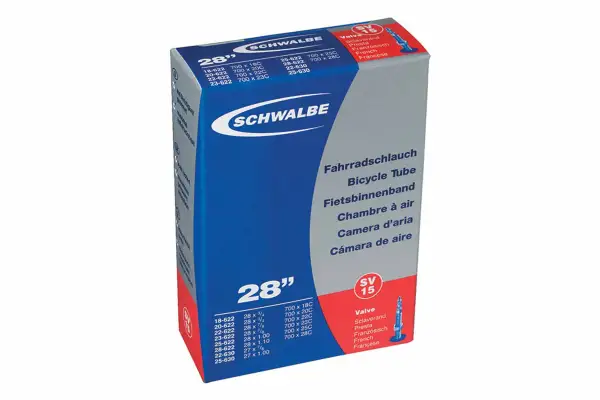 Камера Schwalbe SV 15 Standart 28 (18/28-622/630) SV 40мм - Магазин ВелоБуча