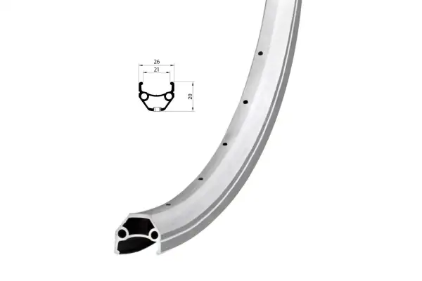 Обед Remerx HIT 21 RX 4521, 28, 622x21, 32 отв., AV, серебряный анодированный, V-Br, CNC - Remerx - Магазин ВелоБуча Обед Remerx HIT 21 RX 4521, 28, 622x21, 32 отв., AV, серебряный анодированный, V-Br, CNC - Магазин ВелоБуча