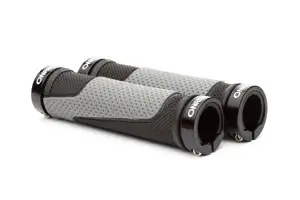 Грипсы ONRIDE DualGrip, два замка, 130 мм, черный/синий - Магазин ВелоБуча