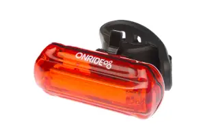 Задний свет ONRIDE Warm (2xAAA в комплекте), пластиковый - Магазин ВелоБуча