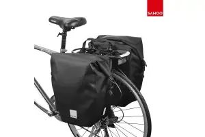 Сумка на багажник Sahoo TRAVEL 142088 (40x33x17 см), 20 л, (1 бічна сумка) - Магазин ВелоБуча