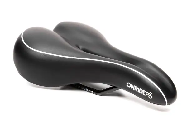 Седло ONRIDE Seat, Double Density, стальные рамки, 274x178 мм, черный - Магазин ВелоБуча