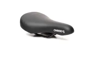 Седло ONRIDE Kiddie, стальные рамки, 215x140 мм, детский, черный - Магазин ВелоБуча