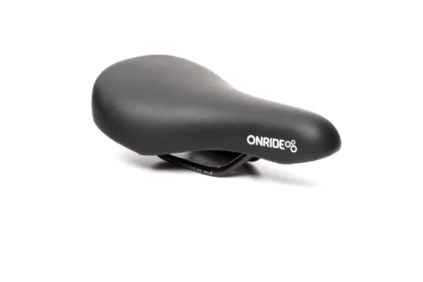 Седло ONRIDE Kiddie, стальные рамки, 215x140 мм, детский, черный - Магазин ВелоБуча