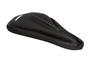 Чехол на седло ONRIDE Roof 40, гелевые вставки, лайкра, 249 - 274 x 140 - 165 мм, черный - Магазин ВелоБуча