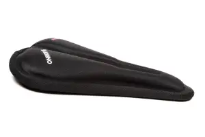 Чехол на седло ONRIDE Roof 20, гелевые вставки, лайкра, 249 - 274 x 140 - 165 мм, черный - Магазин ВелоБуча