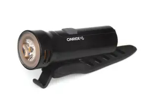 Велосипедная фара ONRIDE Edge 20 (500 lm, 2400 mAh, Type-C), пластиковая - Магазин ВелоБуча