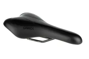 Седло ONRIDE Heron, V-Memo, стальные рамки, 278x154 мм, черный - Магазин ВелоБуча