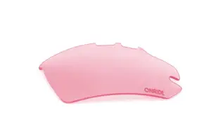 Сменные линзы ONRIDE Leader 40 HD pink (37%) - Магазин ВелоБуча