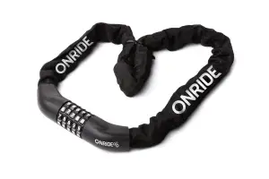 Замок ONRIDE Tie Code Superior 30 закаленный цепной, кодовый, 6x1000 мм - Магазин ВелоБуча