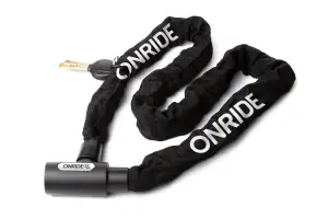 Замок ONRIDE Tie Lock Superior 50 закаленный цепной, под ключ, 6x1500 мм - Магазин ВелоБуча