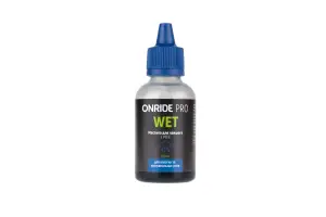 Смазка для цепи ONRIDE PRO Wet с PTFE для влажных условий 50 мл - Магазин ВелоБуча