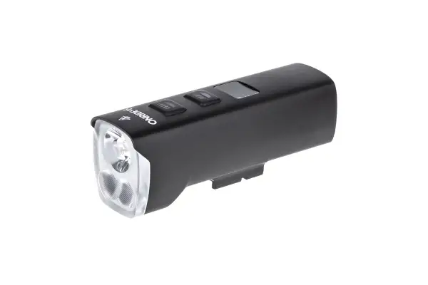 Велосипедна фара ONRIDE Swift (1500 lm, 4800 mAh, Type-C), Power Bank, інд. заряду, алюмінієва - Магазин ВелоБуча
