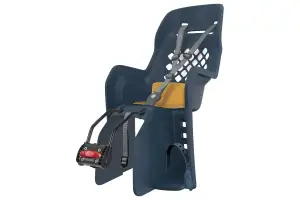 Детское кресло заднее POLISPORT Joy FF на подседельную трубу, 26"-28", 9-22 кг, темно-синее