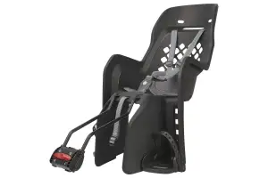 Детское кресло заднее POLISPORT Joy FF 29" на подседельную трубу, 26"-29", 9-22 кг, серое