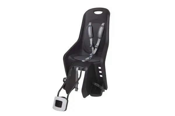 Дитяче крісло заднє POLISPORT Bubbly Maxi Plus FF 29 на підсідельну трубу, 26-29, 9-22 кг, чорне/ - Магазин ВелоБуча