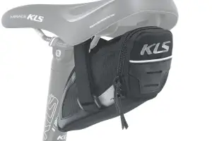 Сумка подседельная KLS Challanger strap L (0,8 л) черный Сумка подседельная KLS Challanger strap L (0,8 л) черный