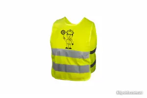 Світловідбивний жилет KLS Starlight дитячий police - M - Магазин ВелоБуча