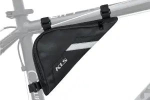 Сумка в треугольник рамы KLS Triangle ECO (1 л) черный Сумка в треугольник рамы KLS Triangle ECO (1 л) черный