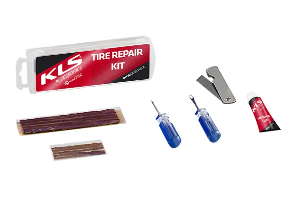 Велоаптечка для безкамерних покришок KLS Repair kit - Магазин ВелоБуча
