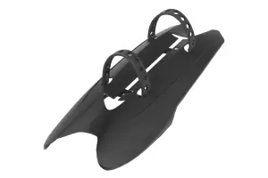 Крыло переднее POLISPORT Mudflap XL (размер: 330х127 мм) на нижнюю трубу MTB черный