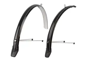 Комплект крыльев POLISPORT Towny 26" (размер: переднее: 575х51; заднее: 685х51 мм) CITY/TRECKING черный