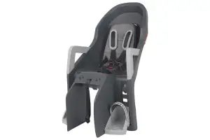 Дитяче крісло заднє POLISPORT Guppy Maxi+ CFS на багажник, 9-22 кг, сіре