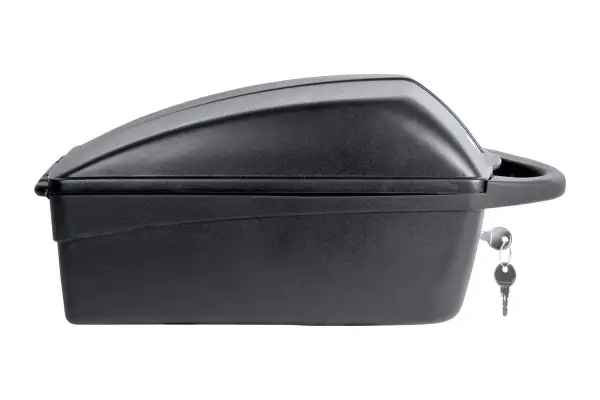 Кейс на багажник POLISPORT Top Case Quick Release быстросъемный черный - Магазин ВелоБуча