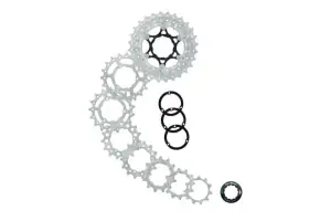 Касета SunRace RS, 10 швидкостей, 11-25T, Metallic Silver - Магазин ВелоБуча