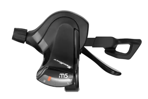 Манетка SunRace DLM513 R8 SRAM, правая, на 8 скоростей с дисплеем передач - Магазин ВелоБуча